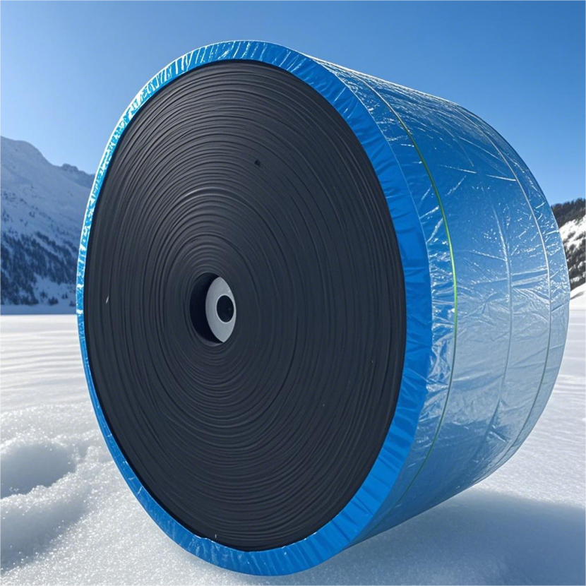 Heat-resistant conveyor belts